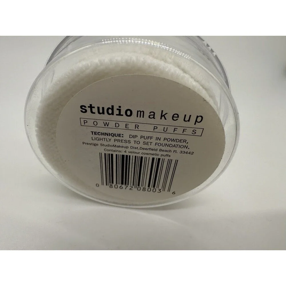 Prestige Perfectly Matte Translucent Powder PP-10A Cocoa,Studio Makeup Puffs New